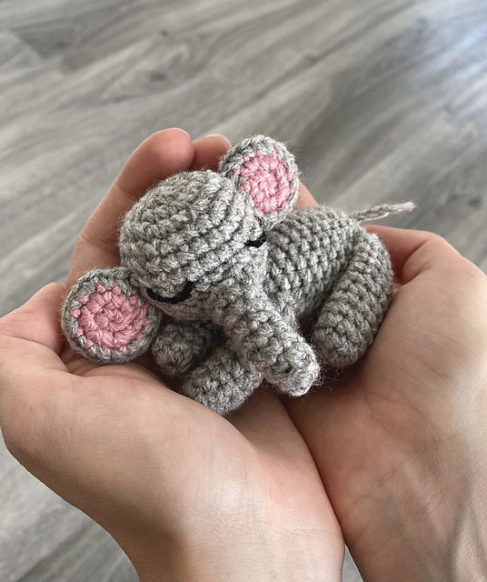 Sleepy Baby Elephant
