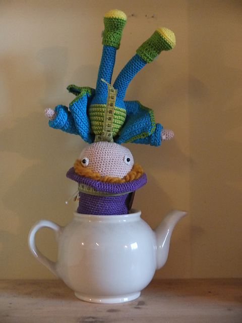 Amigurumi Mad Hatter - Alice in Wonderland