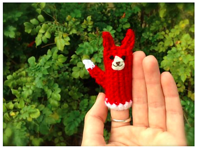 Fox Finger Puppet