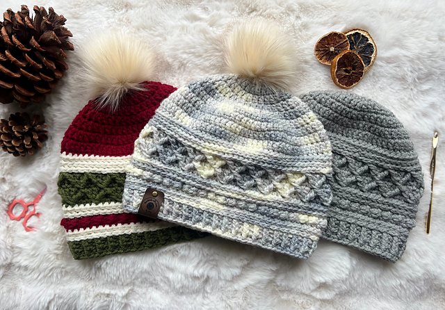 Winter Mountain Beanie