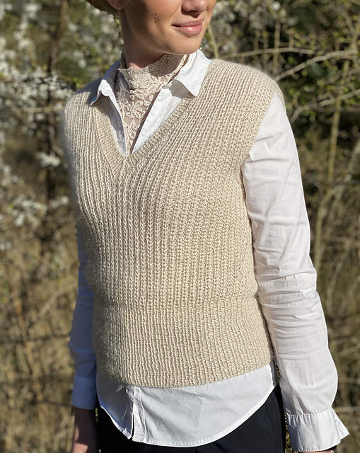 Miss Sophie's Vest V-neck