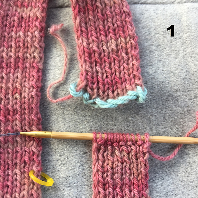 Jogless Grafted Ribbed Headband