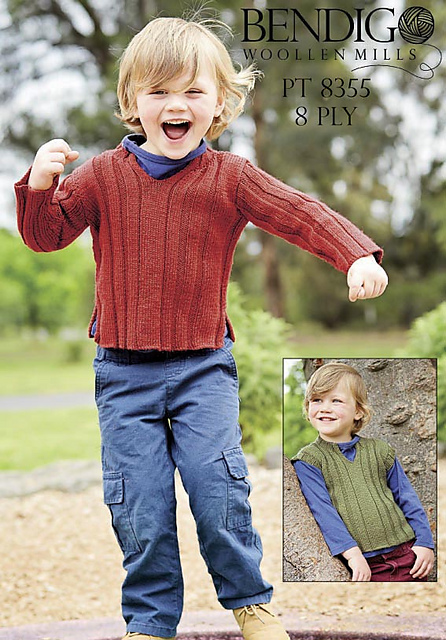 PT 8355 Kids Jumper and Vest