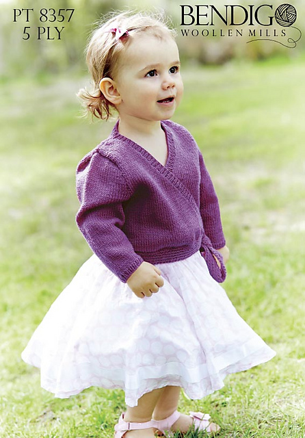 PT 8357 Girls Ballet Cardigan