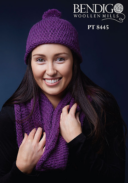 PT 8445 Hat and Cowl