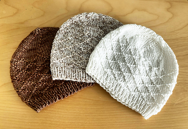 Diamond Brocade Beanie