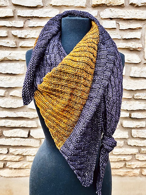 Waiting for October Shawl