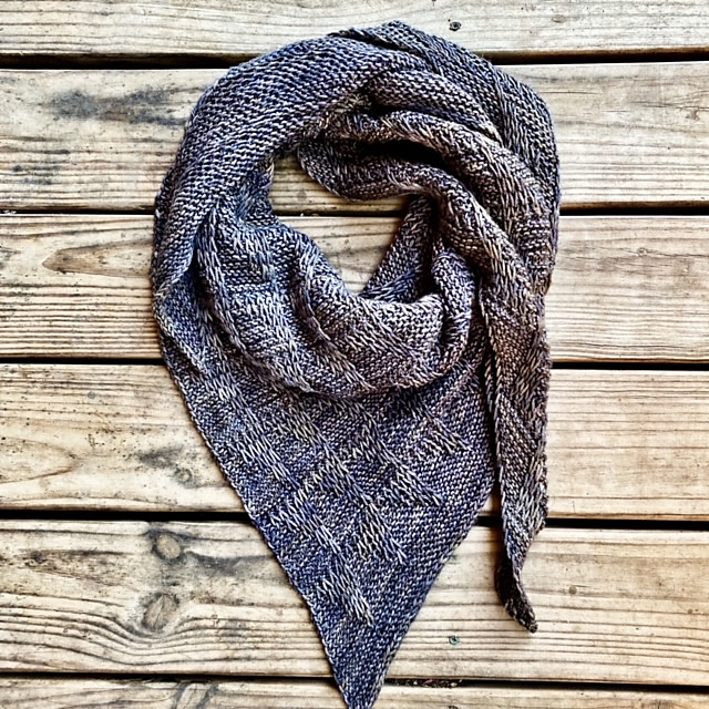 Matchstick Shawl