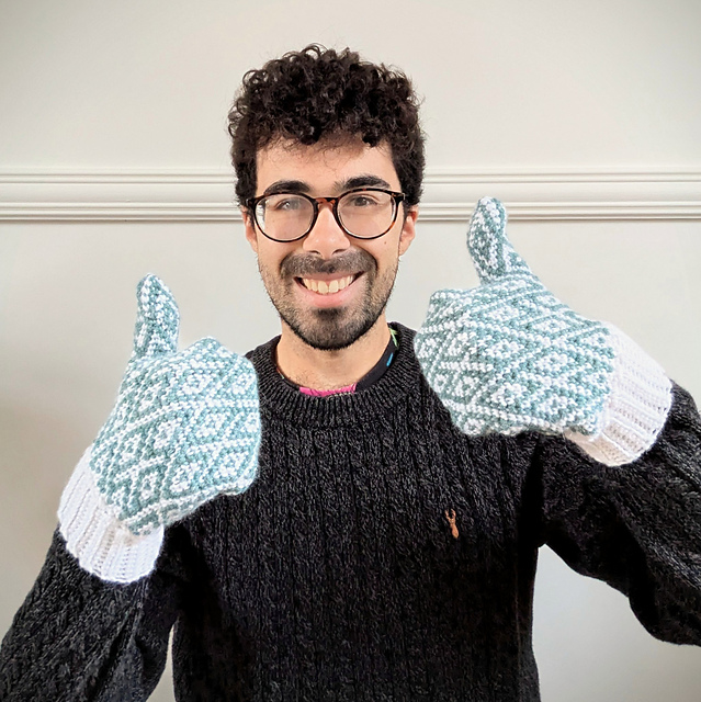 Crochet Mittens | Tudor Windows