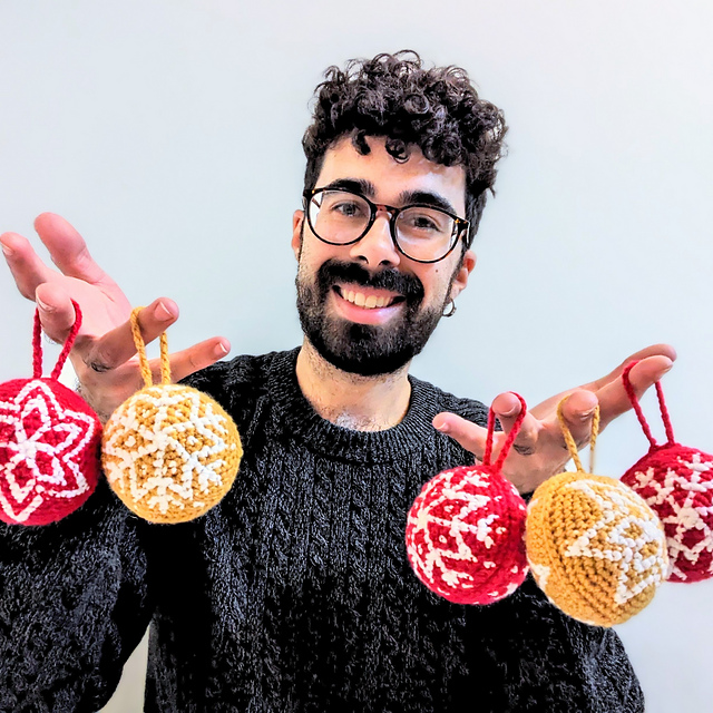 Christmas Snowflake Baubles