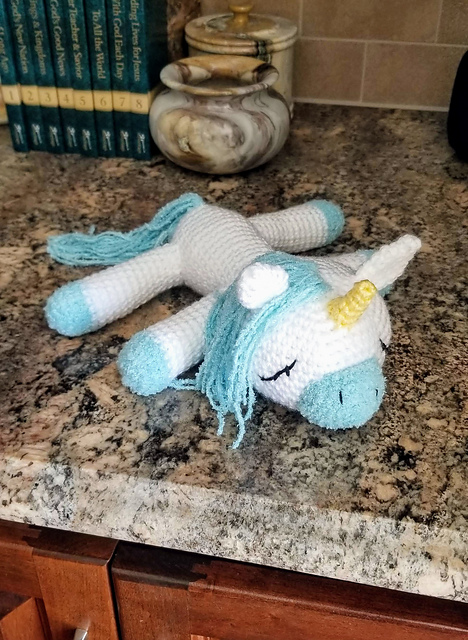 Sleeping Unicorn Pony