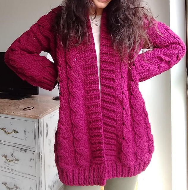 Braided coat