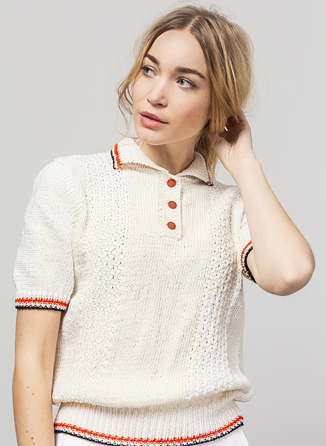 Polo point fantaisie Clémence - M6211