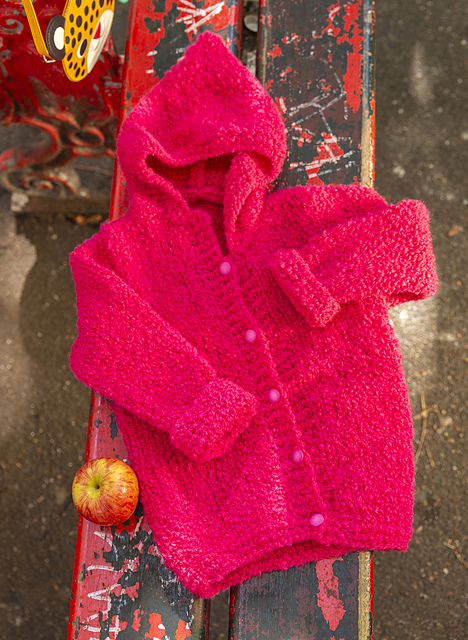 Veste bouclée à capuche Tracy - M6326