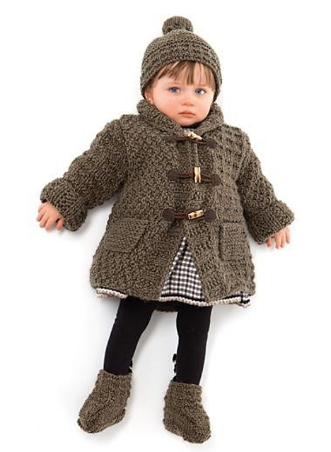 670 Manteau, Bonnet et Chaussons