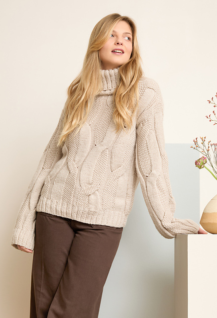Pull à torsades M6725