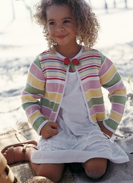 Cardigan cerises