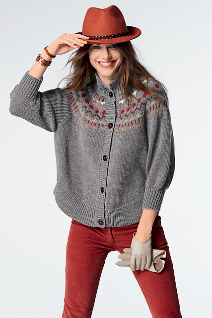 980 Gilet plastron jacquard