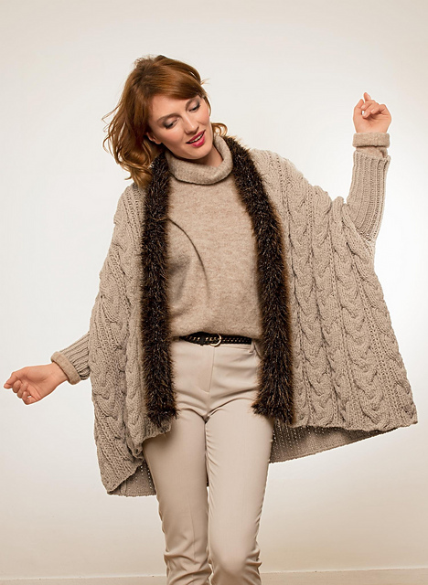 01 Gilet col fourrure - M0078