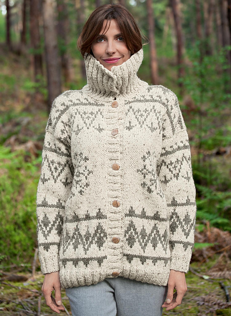 19 Veste jacquard - M0096