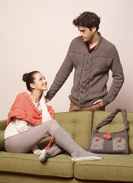 27 Le pull col châle