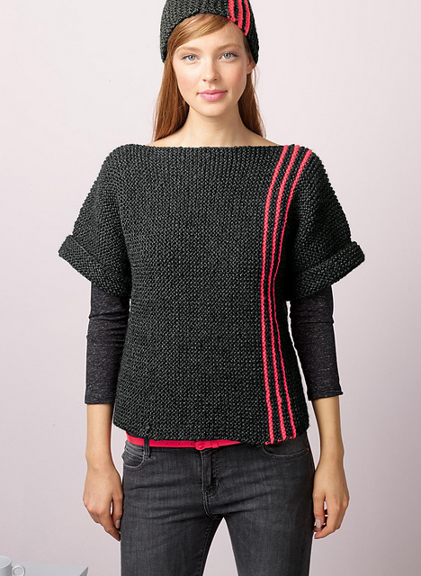 02 Le pull manches courtes
