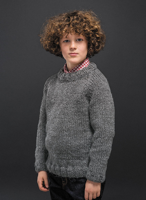 09 Pull raglan col rond - M2369