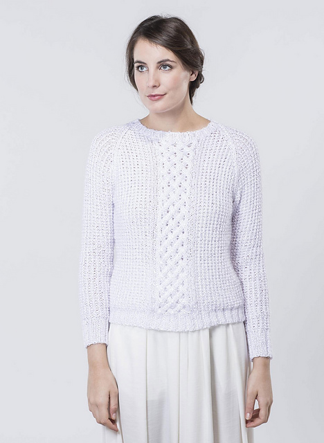 01 Pull torsade centrale - M2381