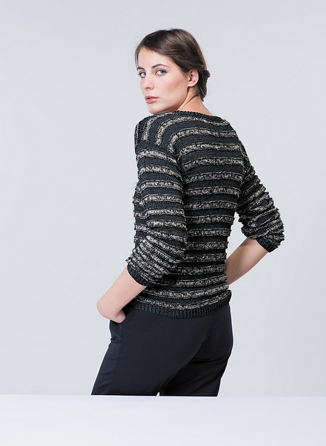 05 Pull rayé - M2385