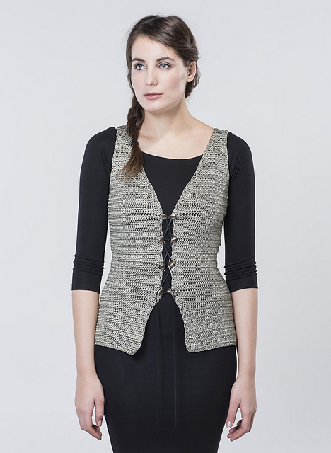 08 Gilet sans manches au crochet - M2388