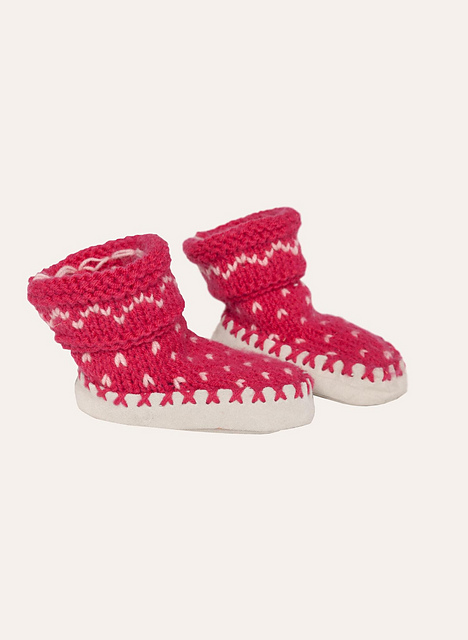 22 Chaussons jacquard - M0135