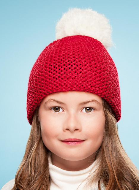 07 Bonnet pompon - M0120