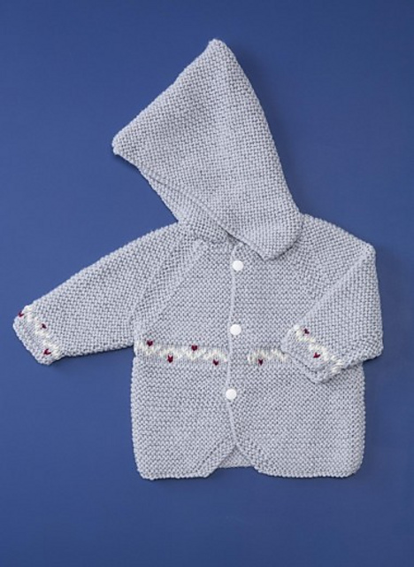 08 Manteau à capuche - M2378