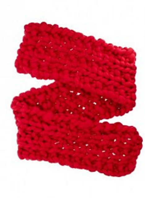 Jumbo Yarn Scarf