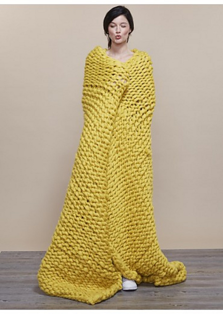 Jumbo Yarn Maxi Plaid