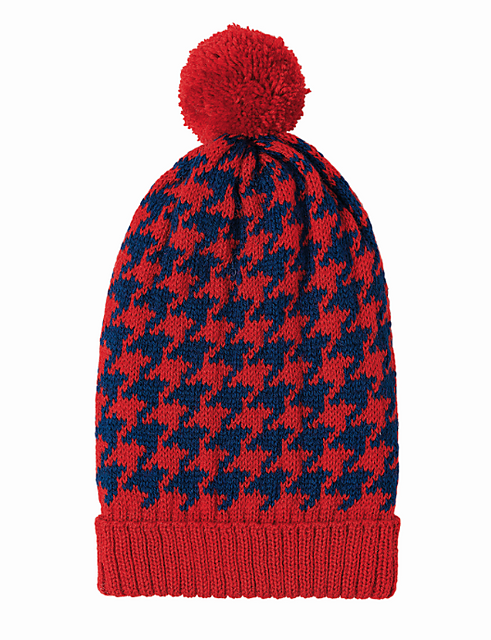458 Bonnet pied de poule - M0230