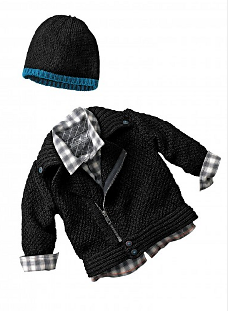 n°14 Perfecto, Bonnet et Echarpe