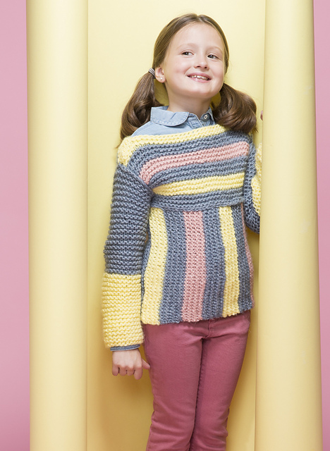 05 Child's Striped Sweater