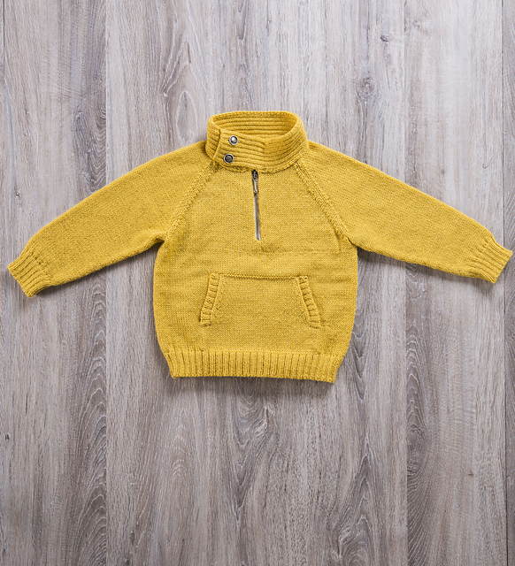 n°07 Pull col zippé - M0302