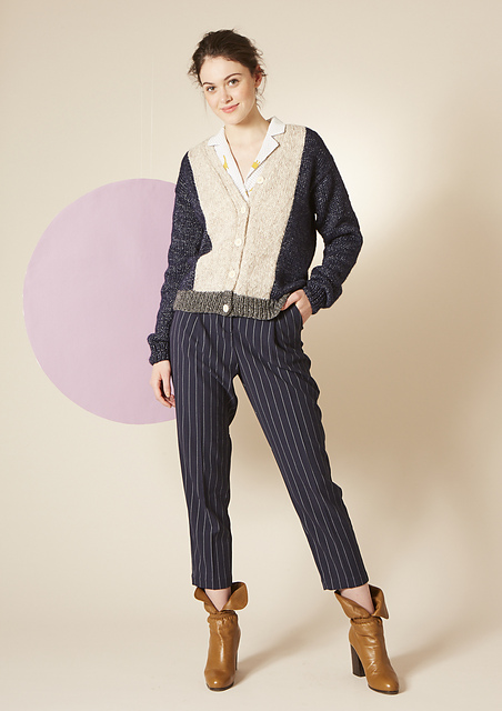 n°02 Gilet col V - M0638