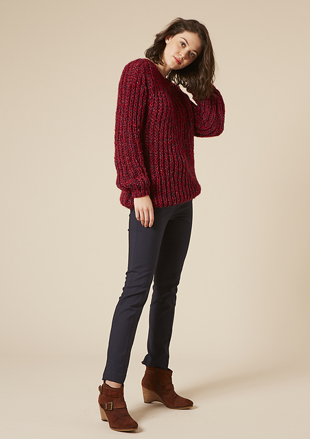 n°03 Pull col rond - M0651