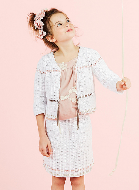 Veste enfant au crochet - M1762