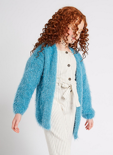 Gilet long poilu - M1593
