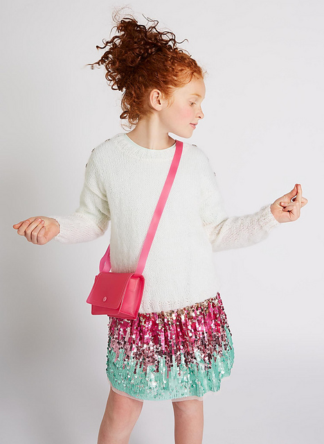 Pull col rond enfant - M1601