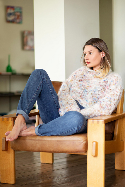 Pull col revers - M1589