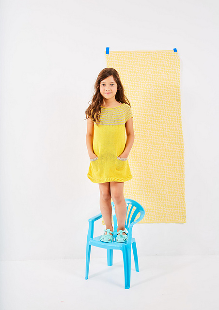 Robe manches courtes top down - M1363