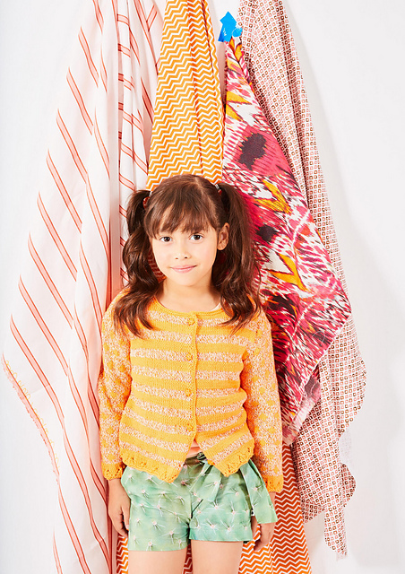 Gilet jacquard col rond - M1368