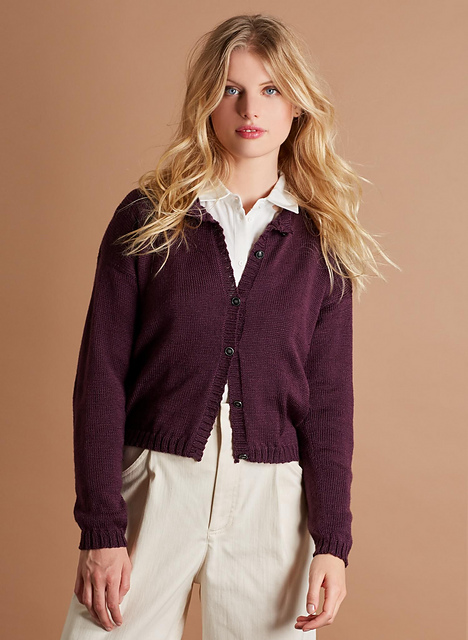 Gilet court col rond - M1322