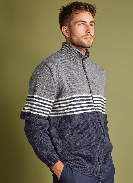 Gilet zippé col montant - M1324