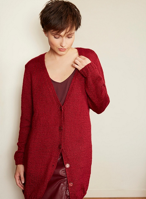 Gilet long et fin - M1254